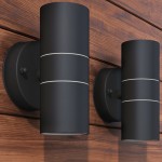 vidaXL Corp iluminat perete exterior 2 buc, oțel inoxidabil, sus/jos vidaXL Corp iluminat perete exterior 2 buc, oțel inoxidabil, sus/jos