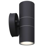 vidaXL Corp iluminat perete exterior 2 buc, oțel inoxidabil, sus/jos vidaXL Corp iluminat perete exterior 2 buc, oțel inoxidabil, sus/jos