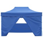 42512 vidaXL Foldable Tent Pop-Up with 4 Side Walls 3x4,5 m Blue 42512 vidaXL Foldable Tent Pop-Up with 4 Side Walls 3x4,5 m Blue