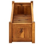 vidaXL Strat înălțat de grădină, 100x30x25 cm, lemn de acacia