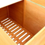 vidaXL Ladă de depozitare de grădină, 126 x 72 x 72 cm, lemn vidaXL Ladă de depozitare de grădină, 126 x 72 x 72 cm, lemn