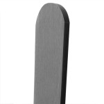 vidaXL Gard din șipci, gri, 200 x 60 cm, WPC vidaXL Gard din șipci, gri, 200 x 60 cm, WPC