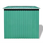 vidaXL Magazie de grădină din metal verde vidaXL Magazie de grădină din metal verde