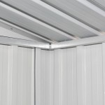 vidaXL Magazie de grădină din metal verde vidaXL Magazie de grădină din metal verde