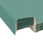 vidaXL Panouri pentru acoperiș, 12 buc., verde, oțel galvanizat vidaXL Panouri pentru acoperiș, 12 buc., verde, oțel galvanizat