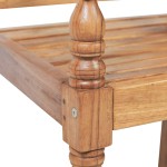 vidaXL Bancă Batavia cu perne, 150 cm, lemn de tec vidaXL Bancă Batavia cu perne, 150 cm, lemn de tec