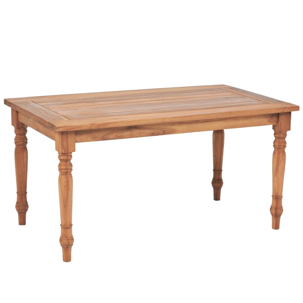 vidaXL Măsuță de cafea Batavia, 90 x 50 x 45 cm, lemn de tec