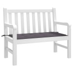 vidaXL Pernă de bancă de grădină antracit 120x50x4 cm textil oxford