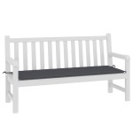 vidaXL Pernă de bancă de grădină antracit 150x50x3 cm textil oxford vidaXL Pernă de bancă de grădină antracit 150x50x3 cm textil oxford