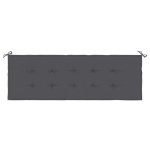 vidaXL Pernă de bancă de grădină antracit 150x50x3 cm textil oxford vidaXL Pernă de bancă de grădină antracit 150x50x3 cm textil oxford