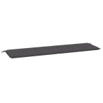 vidaXL Pernă de bancă de grădină antracit 180x50x3 cm textil oxford vidaXL Pernă de bancă de grădină antracit 180x50x3 cm textil oxford