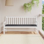 vidaXL Pernă de bancă de grădină antracit 180x50x3 cm textil oxford vidaXL Pernă de bancă de grădină antracit 180x50x3 cm textil oxford