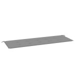 vidaXL Pernă de bancă de grădină, gri, 150x50x4 cm, textil oxford vidaXL Pernă de bancă de grădină, gri, 150x50x4 cm, textil oxford