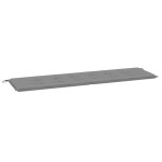 vidaXL Pernă de bancă de grădină, gri, 180x50x3 cm, textil oxford vidaXL Pernă de bancă de grădină, gri, 180x50x3 cm, textil oxford
