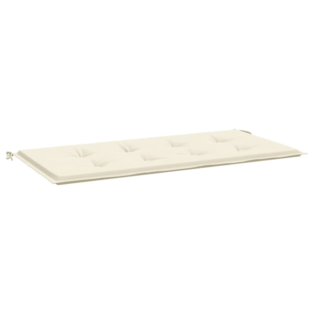 vidaXL Pernă de bancă de grădină, crem, 100x50x4 cm, textil oxford