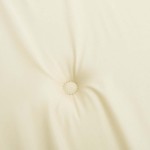 vidaXL Pernă de bancă de grădină, crem, 120x50x3 cm, textil oxford vidaXL Pernă de bancă de grădină, crem, 120x50x3 cm, textil oxford