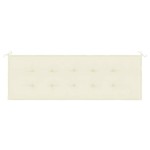 vidaXL Pernă de bancă de grădină, crem, 150x50x4 cm, textil oxford vidaXL Pernă de bancă de grădină, crem, 150x50x4 cm, textil oxford