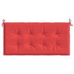 vidaXL Pernă de bancă de grădină, roșu, 100x50x3 cm, textil oxford vidaXL Pernă de bancă de grădină, roșu, 100x50x3 cm, textil oxford