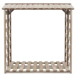 vidaXL Șopron lemne de foc, 150 x 90 x 176 cm, lemn de pin tratat