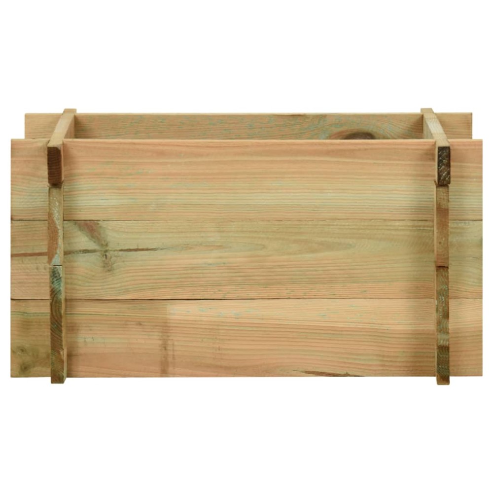 vidaXL Strat înălțat legume grădină, 40 cm, lemn de pin tratat