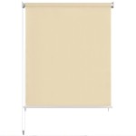 vidaXL Jaluzea tip rulou de exterior, 300 x 230 cm, crem