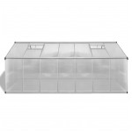 vidaXL Seră, 10,53 m², aluminiu ranforsat vidaXL Seră, 10,53 m², aluminiu ranforsat