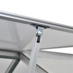 vidaXL Seră, 10,53 m², aluminiu ranforsat vidaXL Seră, 10,53 m², aluminiu ranforsat