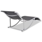 vidaXL Șezlonguri de plajă pliabile, 2 buc, aluminiu și textilenă vidaXL Șezlonguri de plajă pliabile, 2 buc, aluminiu și textilenă