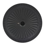 vidaXL Suport umbrelă de soare, rășină, rotund, negru, 14 kg vidaXL Suport umbrelă de soare, rășină, rotund, negru, 14 kg
