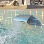 vidaXL Fântână de piscină, argintiu, 30x9x26 cm, oțel inoxidabil vidaXL Fântână de piscină, argintiu, 30x9x26 cm, oțel inoxidabil
