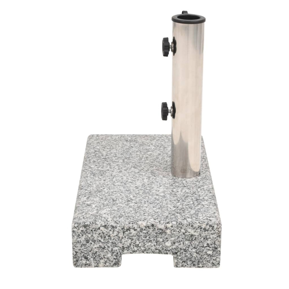 vidaXL Suport umbrelă de soare Granit Dreptunghiular 25 kg