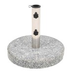 vidaXL Suport umbrelă de soare, granit, rotund, 20 kg vidaXL Suport umbrelă de soare, granit, rotund, 20 kg