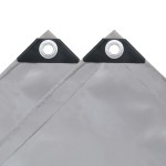 vidaXL Prelată, gri, 650 g/m², 2x3 m