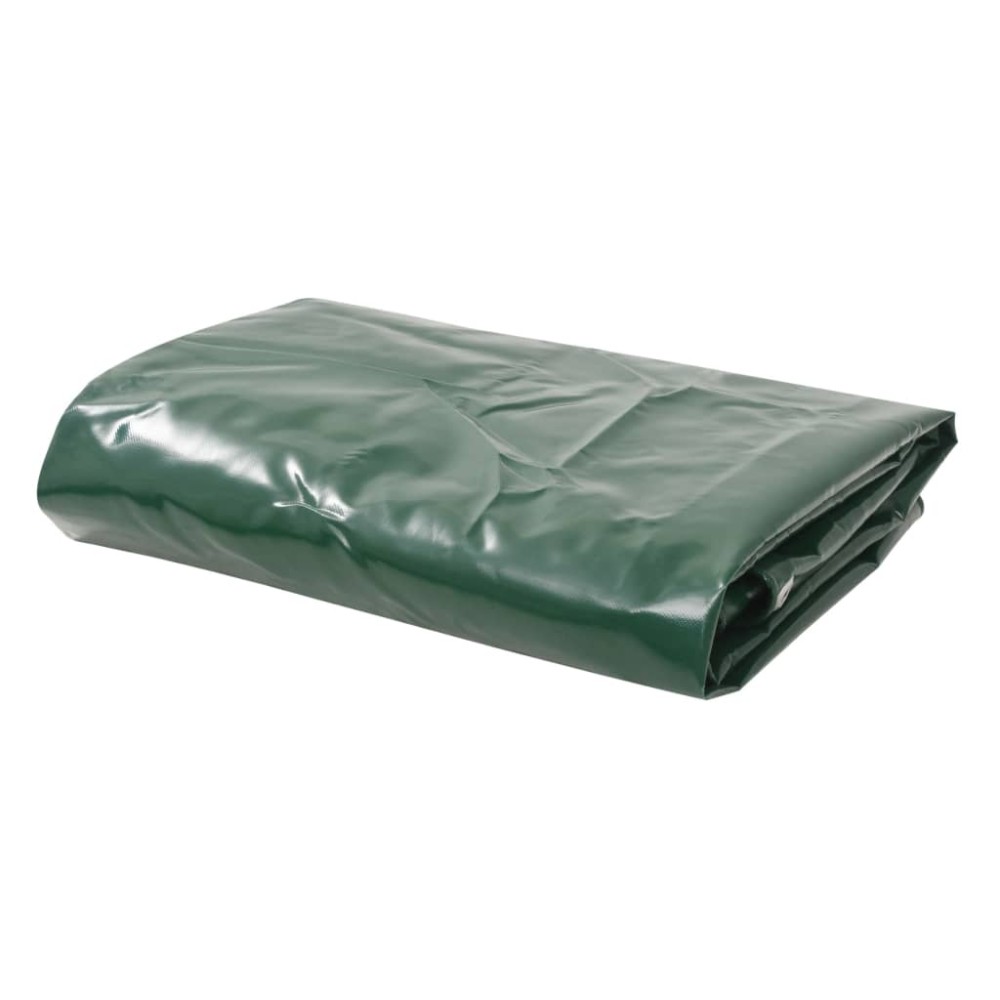 vidaXL Prelată 650 g/m² 3 x 5 m Verde