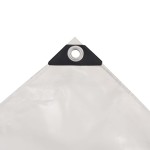 vidaXL Prelată 650 g/m² 4 x 4 m Alb vidaXL Prelată 650 g/m² 4 x 4 m Alb
