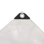 vidaXL Prelată 650 g/m² 4 x 6 m alb vidaXL Prelată 650 g/m² 4 x 6 m alb