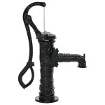 vidaXL Pompă de apă manuală de grădină, fontă vidaXL Pompă de apă manuală de grădină, fontă