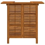 vidaXL Masă de bar, 110 x 50 x 105 cm, lemn masiv de acacia vidaXL Masă de bar, 110 x 50 x 105 cm, lemn masiv de acacia