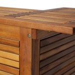 vidaXL Masă de bar, 110 x 50 x 105 cm, lemn masiv de acacia vidaXL Masă de bar, 110 x 50 x 105 cm, lemn masiv de acacia