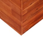 vidaXL Strat înălțat de grădină, 150 x 50 x 50 cm, lemn de acacia