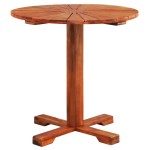 vidaXL Masă de bistro, 70 x 70 cm, lemn masiv de acacia vidaXL Masă de bistro, 70 x 70 cm, lemn masiv de acacia