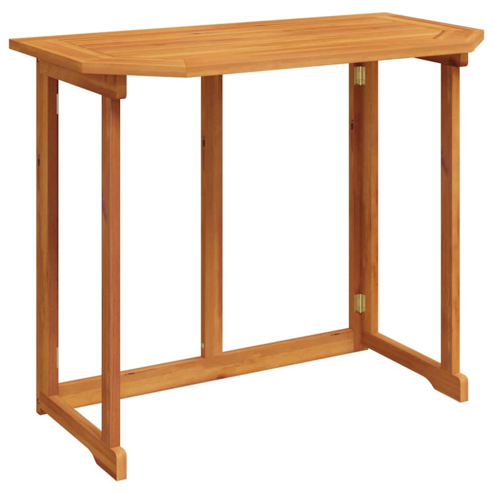 vidaXL Masă de bistro, 90 x 50 x 75 cm, lemn masiv de acacia