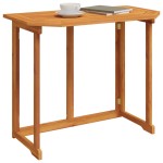 vidaXL Masă de bistro, 90 x 50 x 75 cm, lemn masiv de acacia vidaXL Masă de bistro, 90 x 50 x 75 cm, lemn masiv de acacia