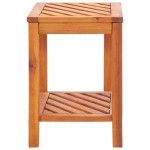 vidaXL Masă laterală, 45x33x45 cm, lemn masiv de salcâm vidaXL Masă laterală, 45x33x45 cm, lemn masiv de salcâm