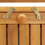 vidaXL Bancă de depozitare grădină 120x63x84 cm lemn masiv salcâm XL vidaXL Bancă de depozitare grădină 120x63x84 cm lemn masiv salcâm XL
