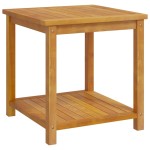 vidaXL Masă laterală, 45x45x45 cm, lemn solid de salcâm vidaXL Masă laterală, 45x45x45 cm, lemn solid de salcâm