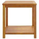 vidaXL Masă laterală, 45x45x45 cm, lemn solid de salcâm vidaXL Masă laterală, 45x45x45 cm, lemn solid de salcâm