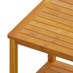vidaXL Masă laterală, 45x45x45 cm, lemn solid de salcâm vidaXL Masă laterală, 45x45x45 cm, lemn solid de salcâm