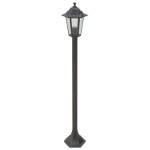 vidaXL Stâlp iluminare grădină, 6 buc., bronz, 110 cm, aluminiu, E27 vidaXL Stâlp iluminare grădină, 6 buc., bronz, 110 cm, aluminiu, E27