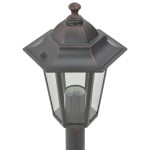 vidaXL Stâlp iluminare grădină, 6 buc., bronz, 110 cm, aluminiu, E27 vidaXL Stâlp iluminare grădină, 6 buc., bronz, 110 cm, aluminiu, E27